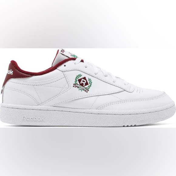 Reebok Shoes - REEBOK - Club C 85 'OG Crest - White Classic Burgundy' - US SZ 6